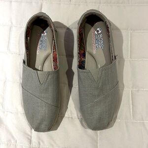 Bobs from Skechers memory foam wedge shoes